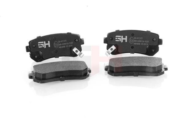 GH GH-411315: Plaquettes de frein