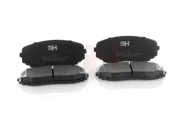 GH GH-412212 Τακάκια φρένων MAZDA CX-7 (ER) 163 PS Πετρέλαιο κόστος