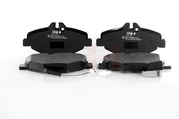 GH GH-412317 Τακάκια φρένων MERCEDES-BENZ E-class T-modell (S211) 177 PS Πετρέλαιο κόστος