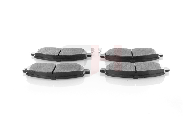 GH GH-412501: Plaquettes de frein avec accessoires