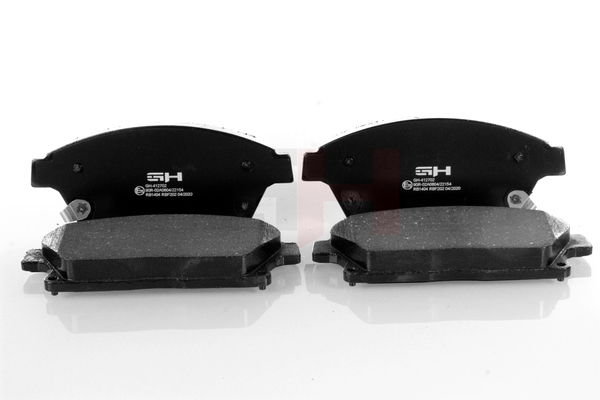 GH GH-412702: Juego de pastillas de freno con accesorios