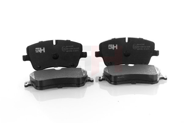 GH GH-413345: Juego de pastillas de freno con accesorios, con tornillos pinza freno