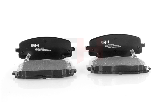GH GH-413530: Juego de pastillas de freno con accesorios