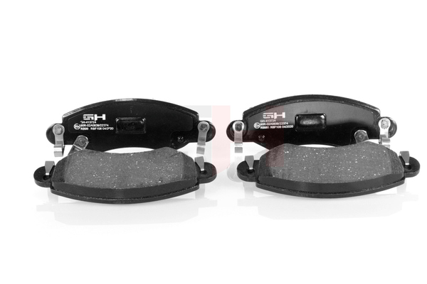 GH GH-413724: Juego de pastillas de freno con accesorios