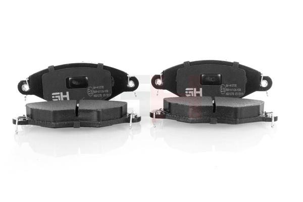 GH GH-413735: Juego de pastillas de freno con accesorios, con tornillos pinza freno