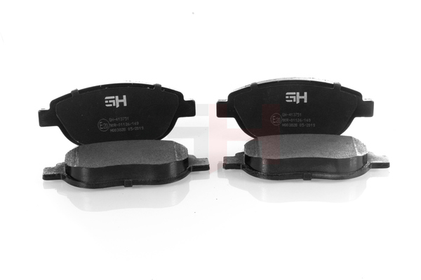 GH GH-413751: Juego de pastillas de freno con accesorios, con tornillos pinza freno
