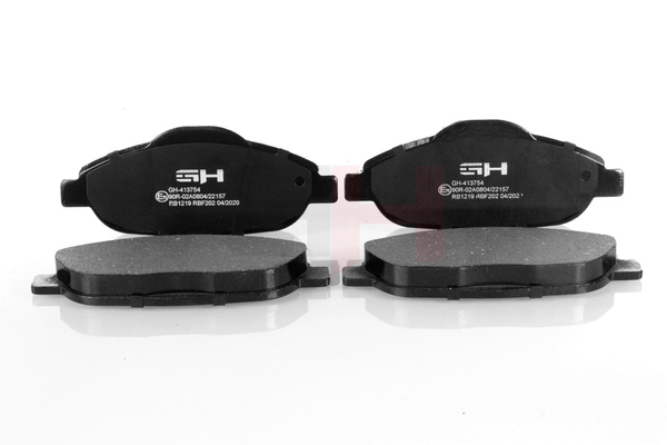 GH GH-413754: Plăcuțe de frână cu acceasorii, cu suruburi etrier
