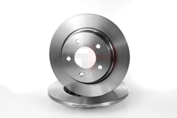 GH GH-423204: Disc de frână puntea spate, Axa spate dreapta, Axa spate stanga, Ř: 280mm, plin, Ř: 280mm