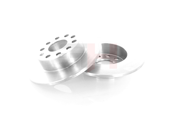 GH GH-429953: Tarcza hamulcowa Oś tylna, Oś tylna strona prawa, Oś tylna strona lewa, Ø: 253[mm], pełny, Ø: 253[mm]