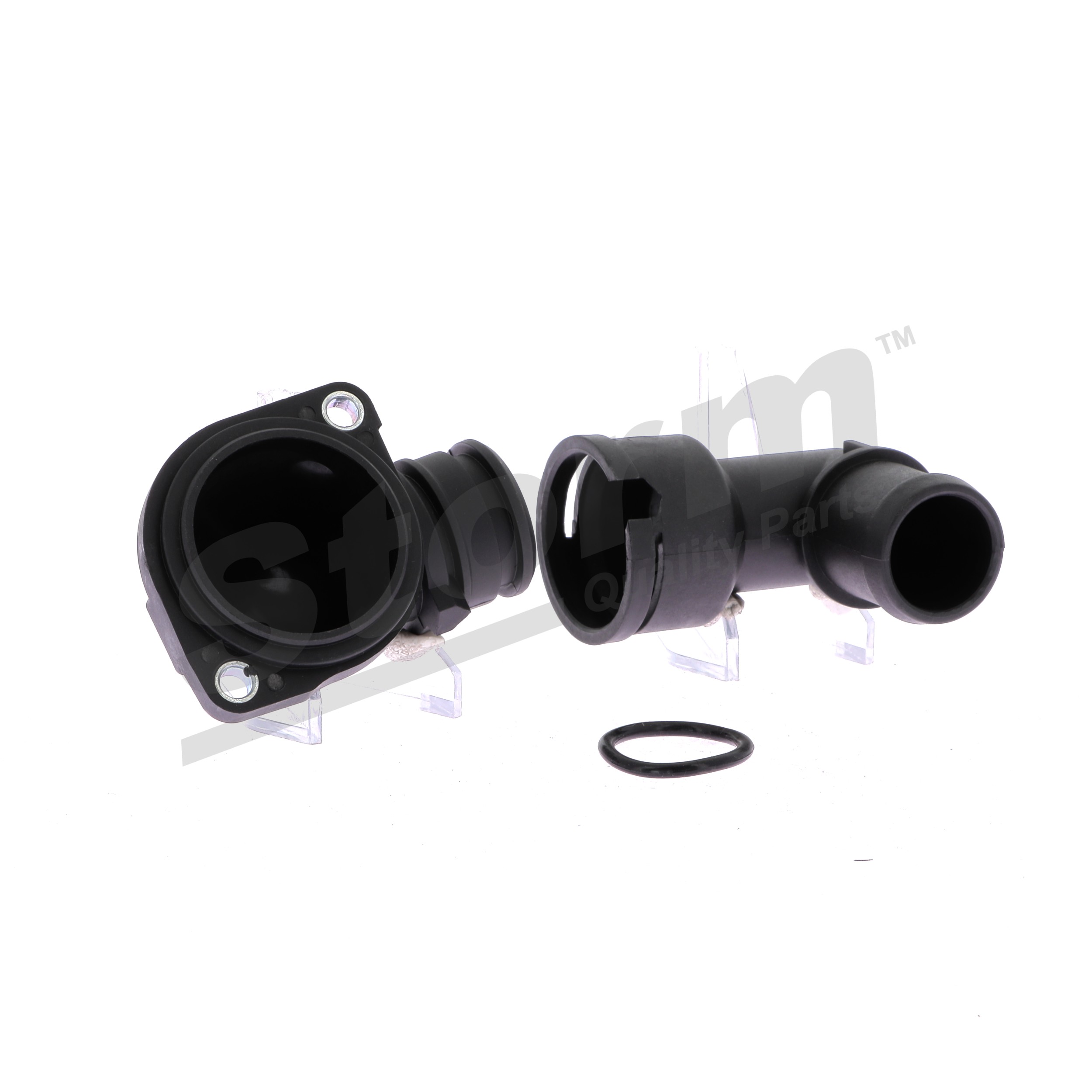 STORM QUALITY PARTS F3824: Brida de refrigerante sin medidor de temperatura, con junta, sin regulador de refrigerante