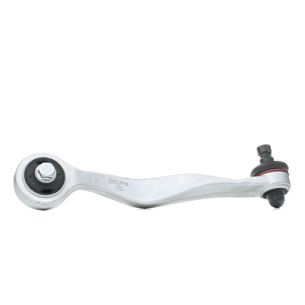 DELPHI TC802: Bras de suspension Essieu avant droit, arrière, supérieur, Aluminium, avec rotule de suspension