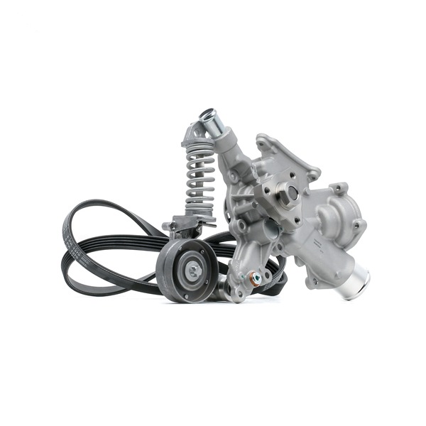 RIDEX 4172P0087 Wasserpumpe + Keilrippenriemensatz OPEL Corsa C Schrägheck (X01) 58 PS Benzin Kosten