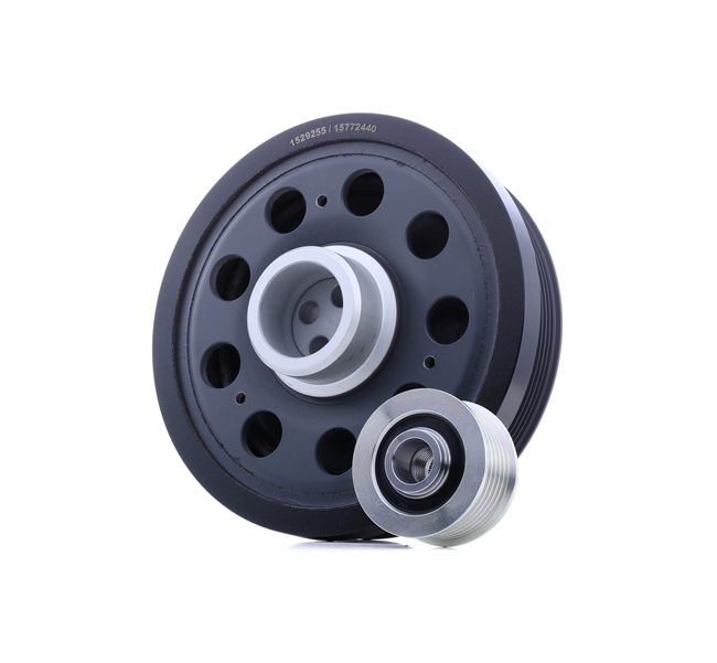 RIDEX 3213B0253 Ремъчна шайба, колянов вал BMW 5 Седан (F10) 184 K.C. дизел цена