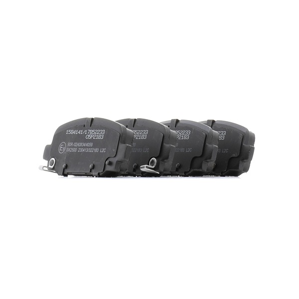 RIDEX 402B1699 Τακάκια φρένων JEEP Compass (MP, M6) 140 PS Βενζίνη κόστος
