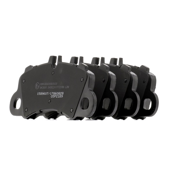 RIDEX 402B1713 Τακάκια φρένων PORSCHE Cayenne (9YA) 460 PS Βενζίνη κόστος