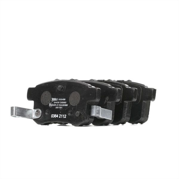 VALEO 302486: Bremžu kluči ESSENTIAL Aizmugurējais tilts, ar piespiedējplāksni