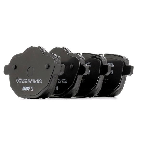 FERODO FDB4376G: Juego de pastillas de freno PREMIER ECO FRICTION con accesorios