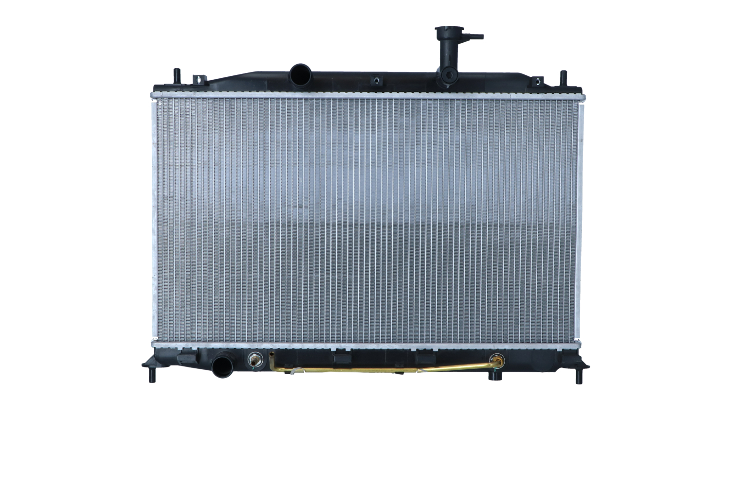 NRF 550098: Chłodnica, układ chłodzenia silnika Aluminium