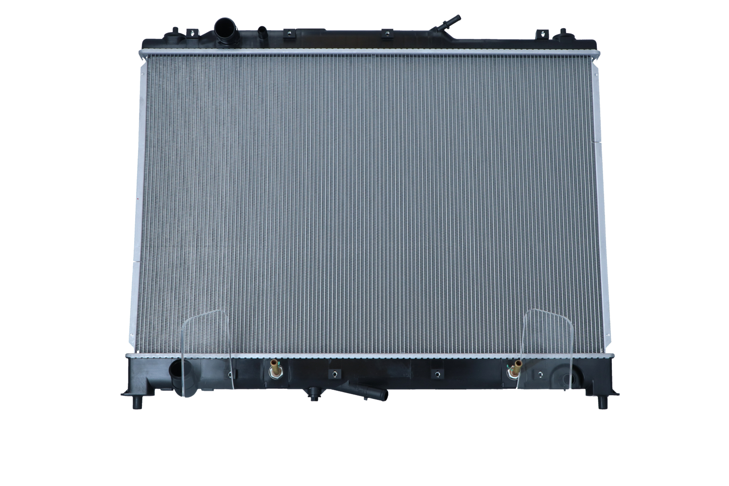 NRF 550104: Chłodnica, układ chłodzenia silnika Aluminium