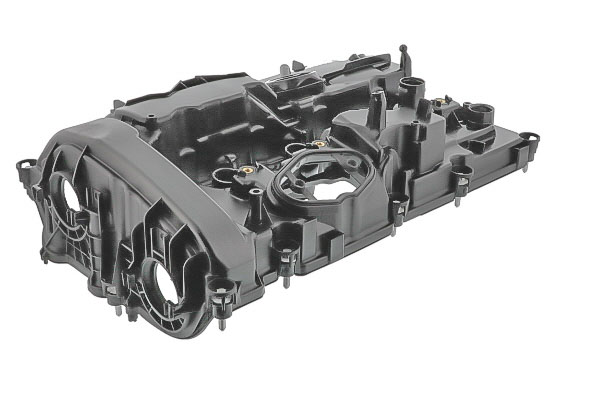 TOPRAN 503 727 Zylinderkopfhaube mit Dichtungen, mit Ventildeckeldichtung, mit Schrauben, mit Entlüfterventil