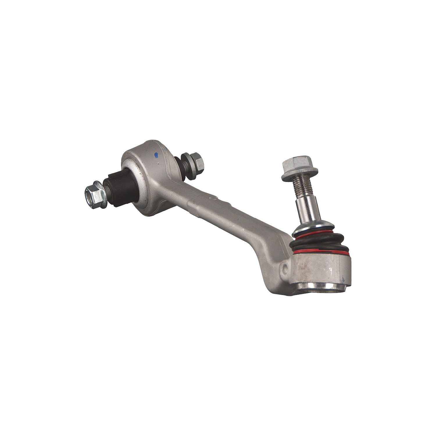 FEBI BILSTEIN 176643: Barra oscilante de suspensión de ruedas ProKit Eje delantero, izquierda, posterior, Aluminio, con material de montaje/fijación, con rótula de suspensión/carga, con apoyo