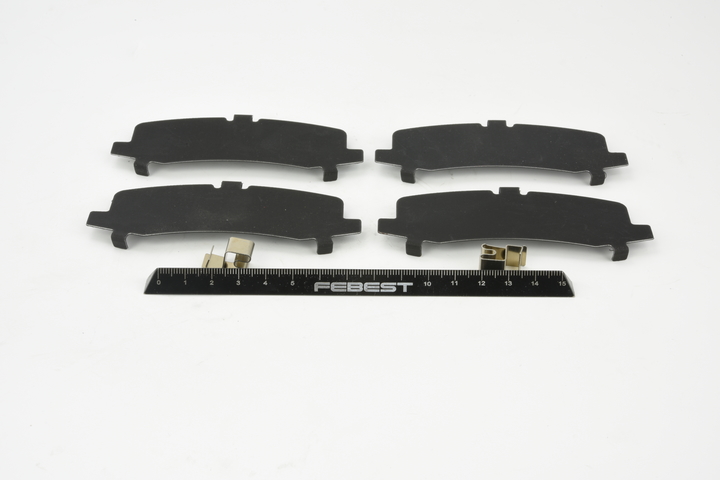 FEBEST 0103-GRJ150R: Accessoireset, schijfremblok Achteras