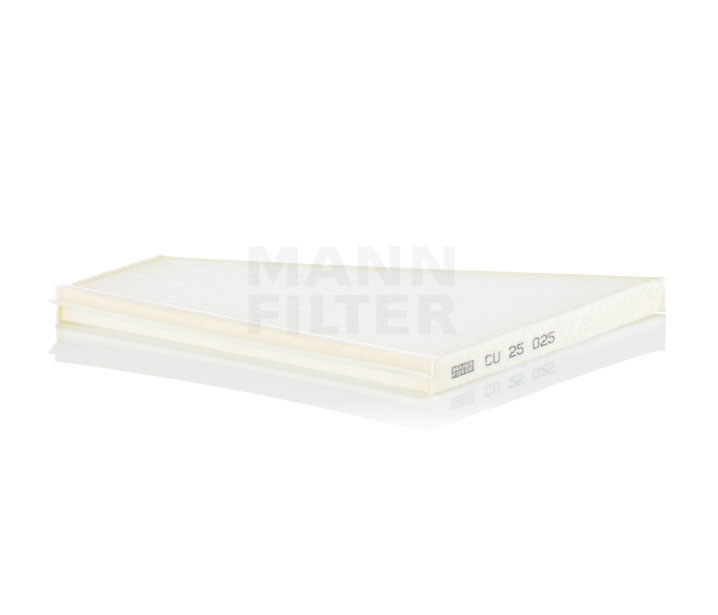 MANN-FILTER CU 25 025: Filtr, wentylacja przestrzeni pasażerskiej filtr cząstek stałych