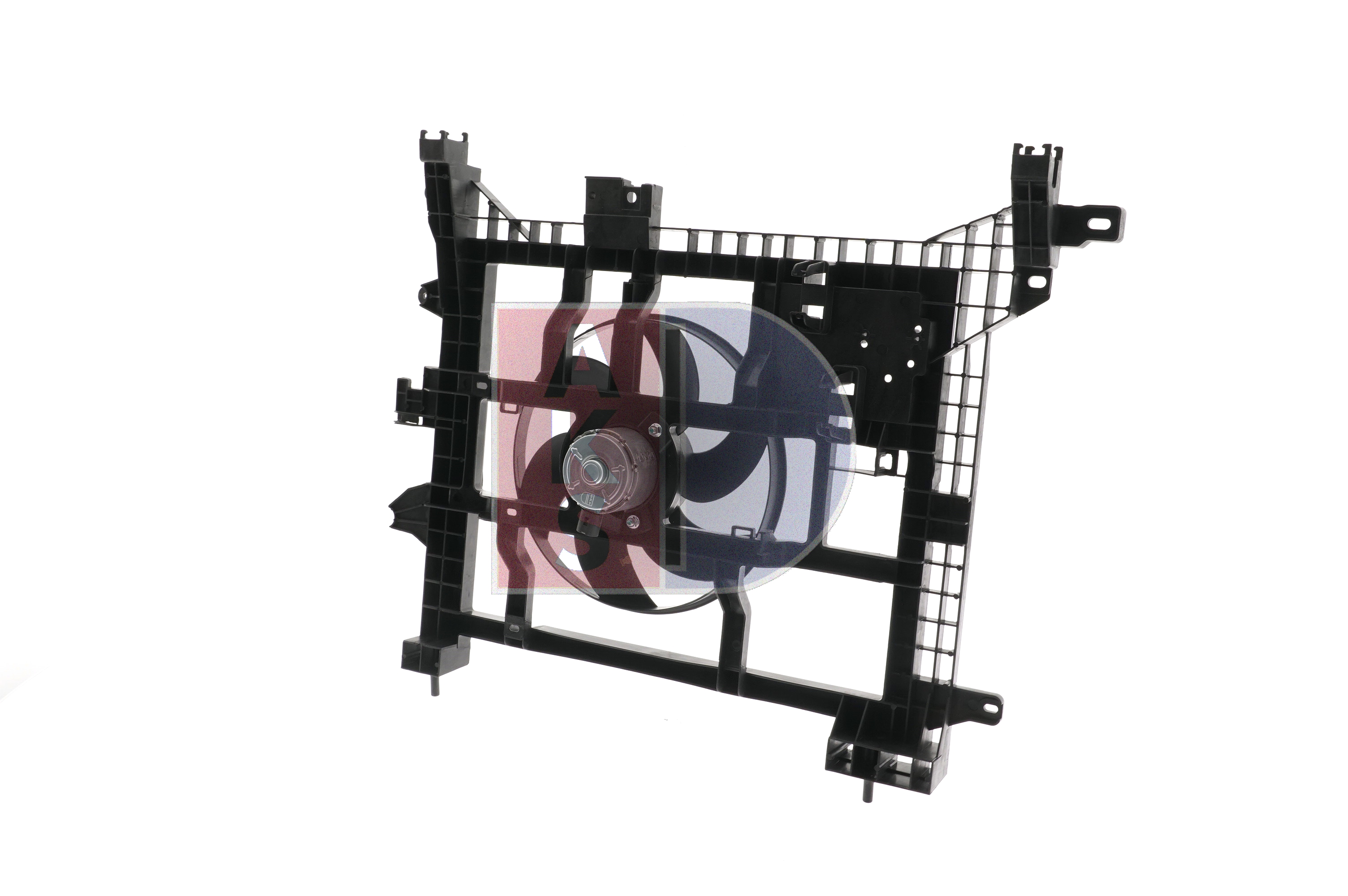 AKS DASIS 188106N: Ventilator, radiator 280mm, cu rama aerisire radiator