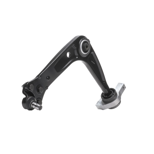 RIDEX 273C2482: Bras de suspension Essieu avant gauche, Fonte, avec rotule de suspension, avec support en caoutchouc