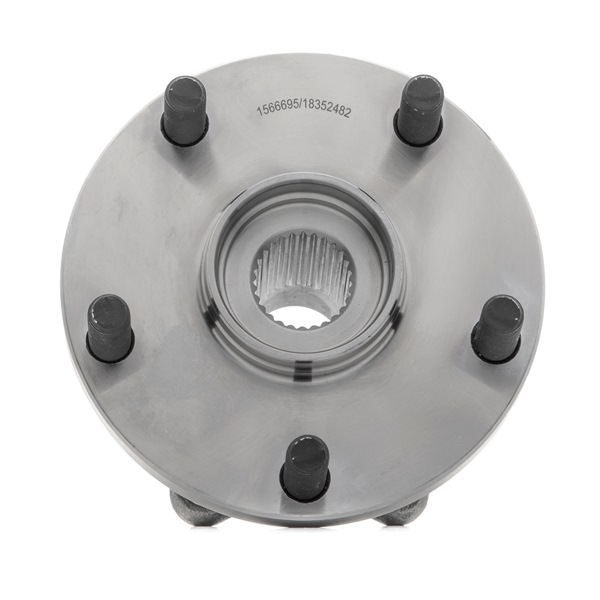 RIDEX 654W1365: Juego de cojinete de rueda Eje trasero, derecha, eje trasero ambos lados, con sensor ABS incorporado