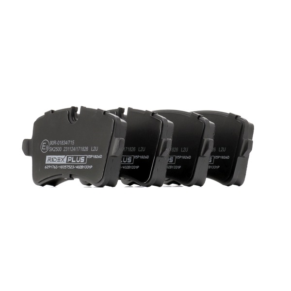 RIDEX PLUS 402B1331P Комплект спирачно феродо, дискови спирачки AUDI A6 Avant (4G5, 4GD, C7) 310 K.C. бензин цена