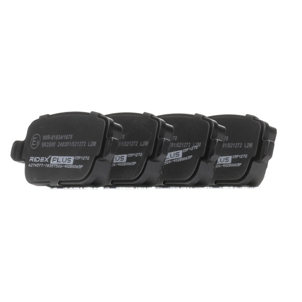 RIDEX PLUS 402B0065P Комплект спирачно феродо, дискови спирачки VOLVO XC70 II Комби (136) 233 K.C. бензин цена