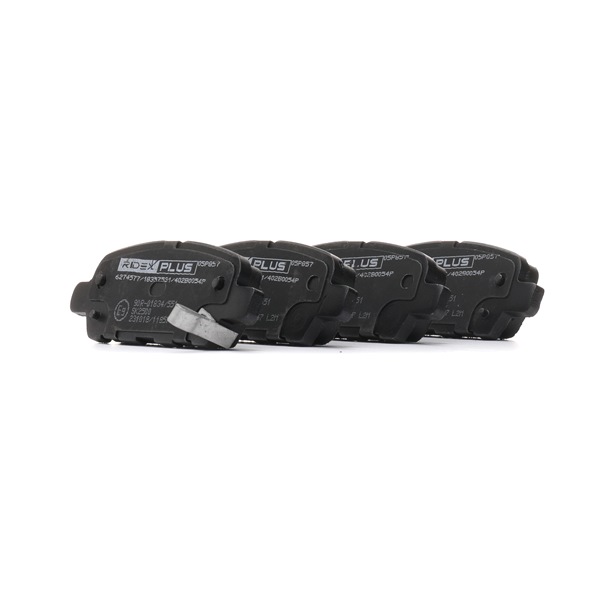 RIDEX PLUS 402B0054P Pastilhas de travão NISSAN Qashqai / Qashqai +2 I (J10, NJ10) 137 cv Gasolina custo