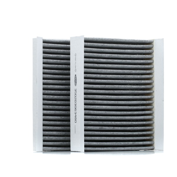 MAGNETI MARELLI 350203063480: Filtrs, Salona telpas gaiss Filtra patrona, Aktivētās ogles filtrs
