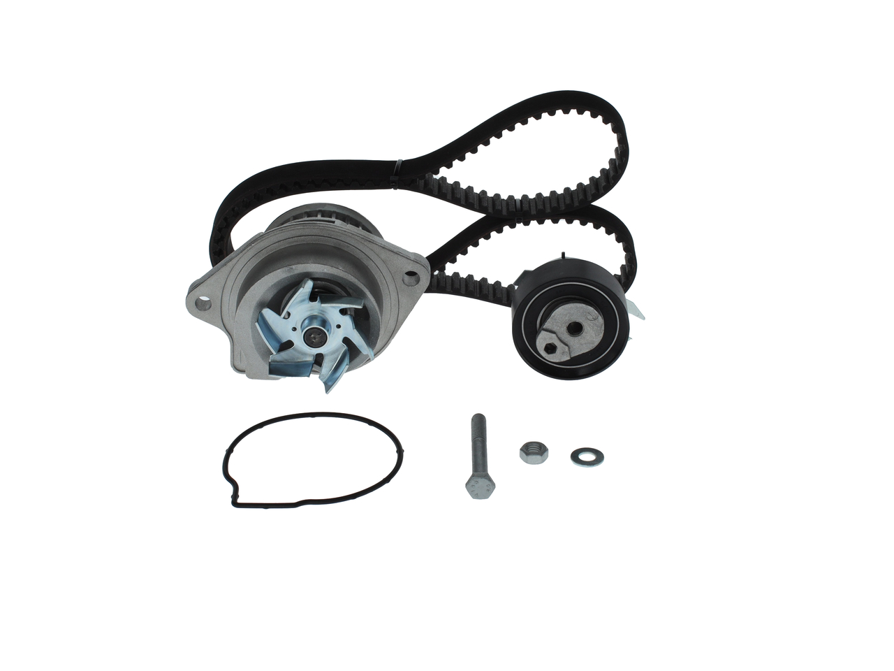 BOSCH 1 987 946 996 Σετ ιμάντα χρονισμού με αντλία νερού VW Polo Variant (6V5) 54 PS Βενζίνη κόστος