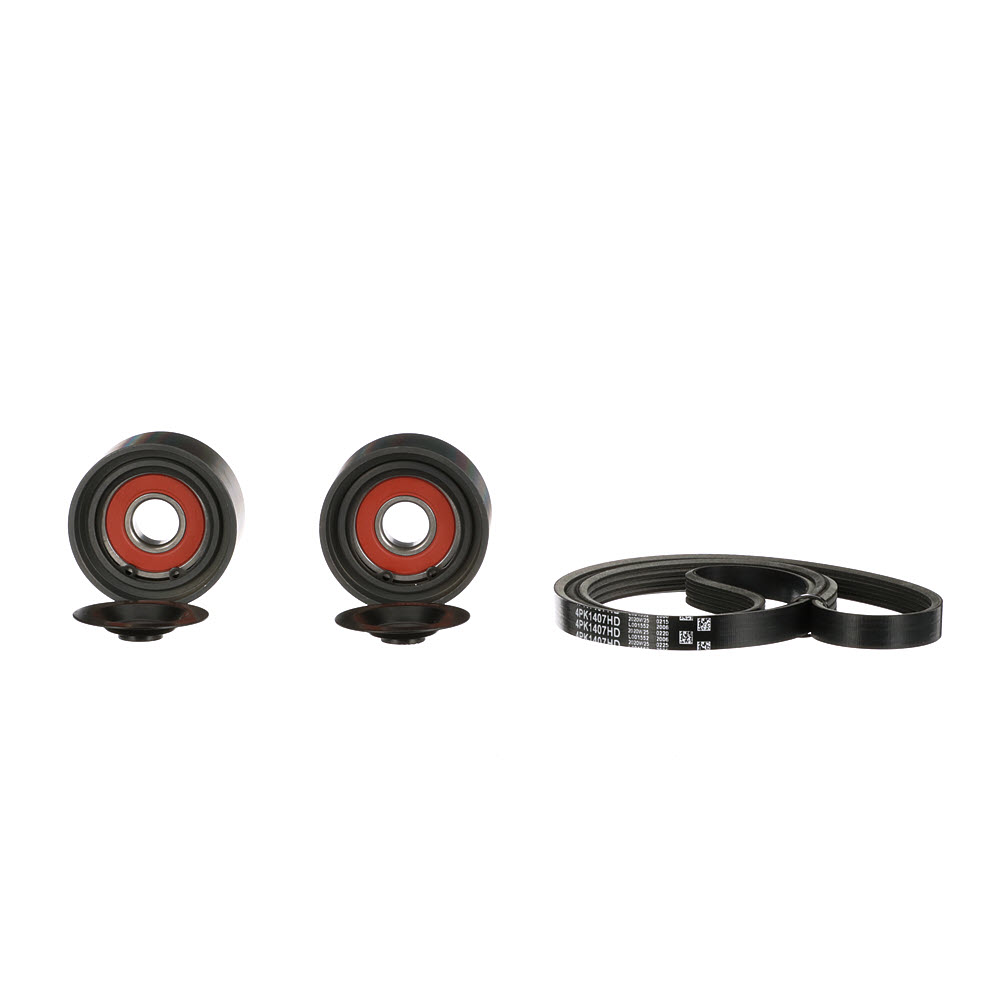 GATES K014PK1407HD: Set curea transmisie cu caneluri FleetRunner™ Micro-V®