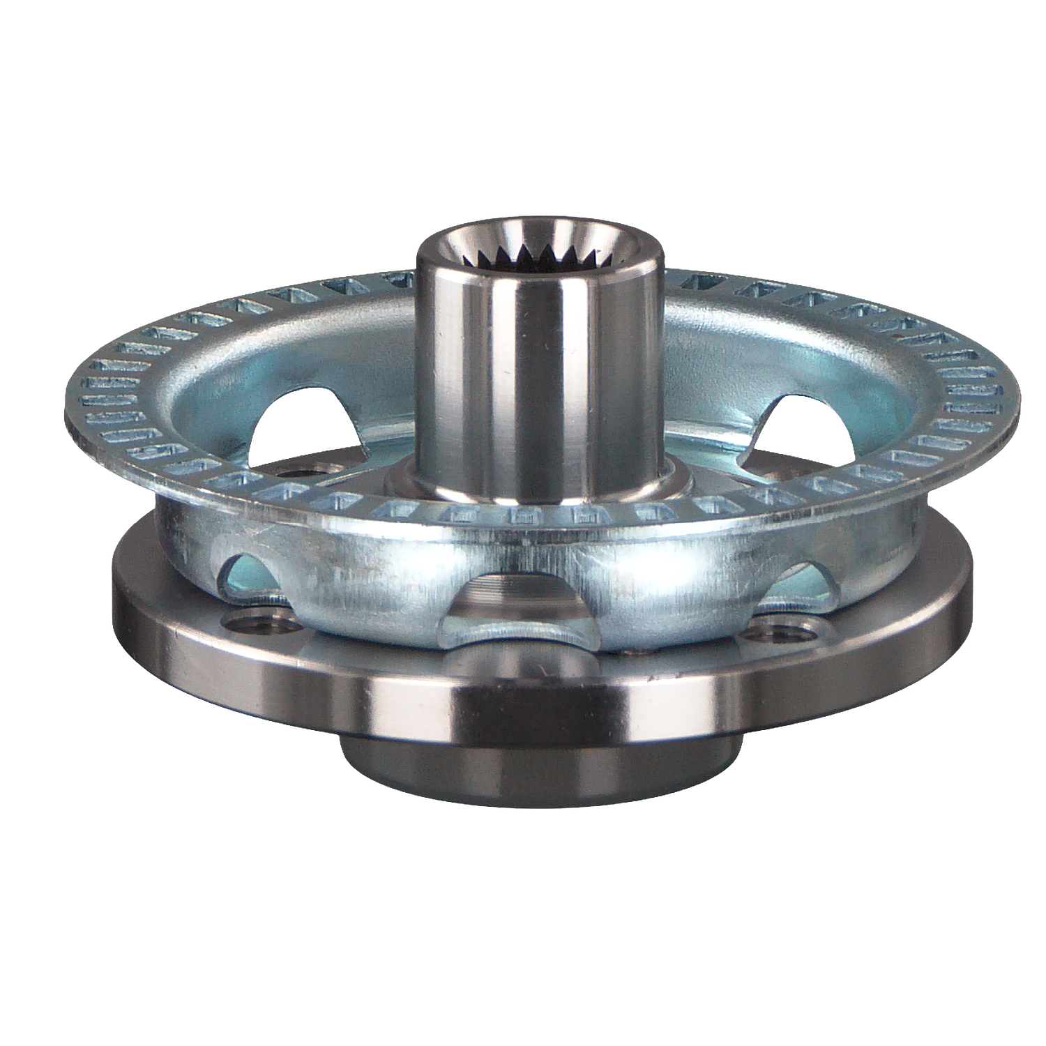 FEBI BILSTEIN 01902: Cubo de rueda Eje delantero, sin cojinete rueda, con anillo sensor ABS