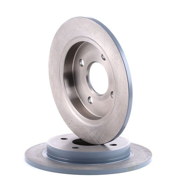 FEBI BILSTEIN 05652: Disco de freno Eje trasero, Ø: 253mm, macizo, Ø: 253mm, revestido