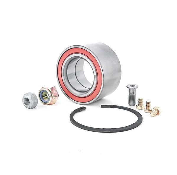 FEBI BILSTEIN 05848: Kit de roulement de roue Essieu avant gauche, Essieu avant droit, avec écrous, avec anneau de freinage, avec vis/boulons