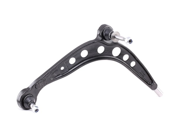 FEBI BILSTEIN 06792: Bras de suspension Essieu avant inférieur, gauche, Fonte d'acier, avec écrou de blocage, avec rotule de suspension, sans palier