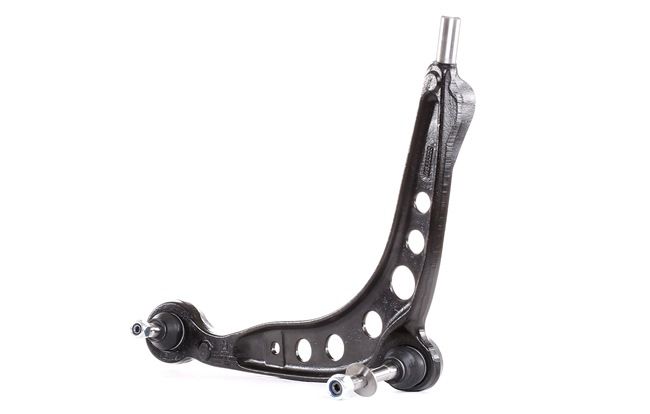 FEBI BILSTEIN 06793: Bras de suspension Essieu avant inférieur, droit, Fonte d'acier, avec écrou de blocage, sans palier, avec rotule de suspension