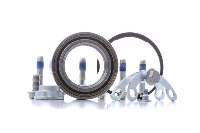 FEBI BILSTEIN 07931: Set rulment roata Axa spate stanga, Axa spate dreapta, cu piuliță ax, cu suruburi