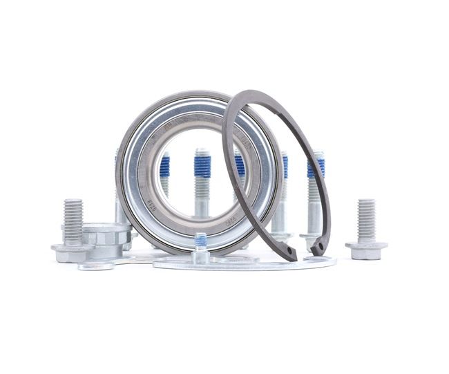 FEBI BILSTEIN 08881: Radlagersatz Hinterachse links, Hinterachse rechts, mit Achsmutter, mit Sicherungsring, mit Schrauben