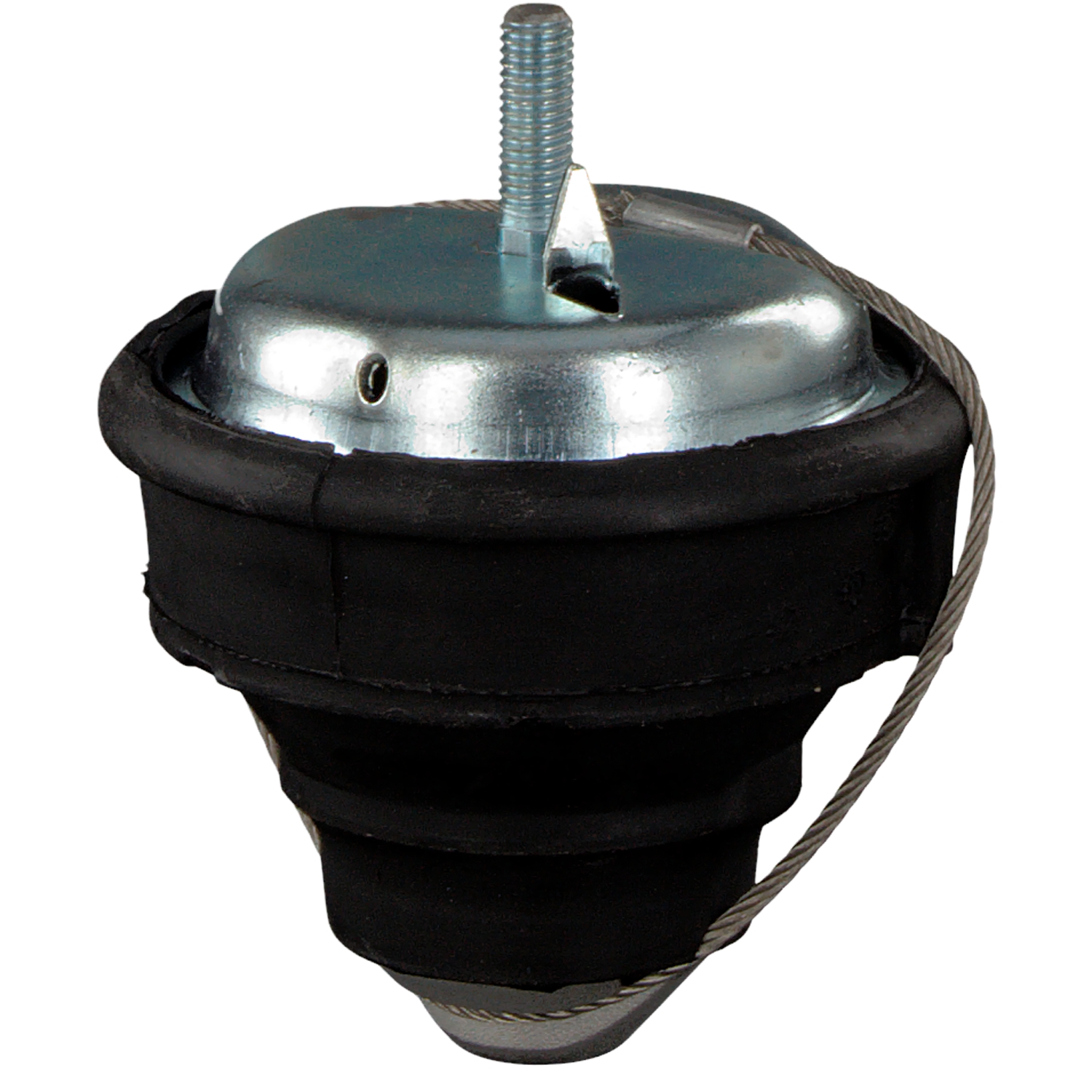 FEBI BILSTEIN 09736: Soporte de motor posterior, debajo, Caucho