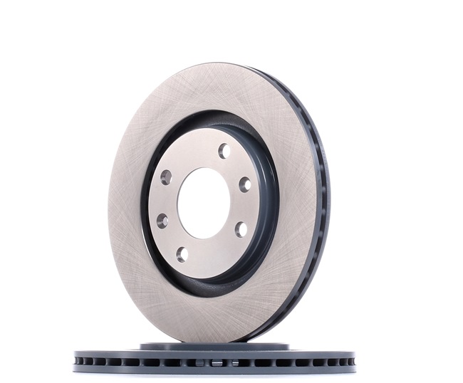 FEBI BILSTEIN 10321: Brzdový kotouč přední osa, R: 266mm, vnitřně větráno, R: 266mm, nátěr