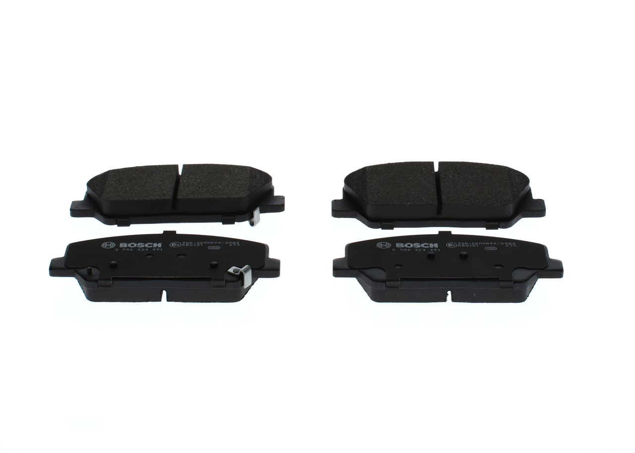 BOSCH 0 986 424 491 Τακάκια φρένων HYUNDAI i30 (GD) 128 PS Βενζίνη κόστος