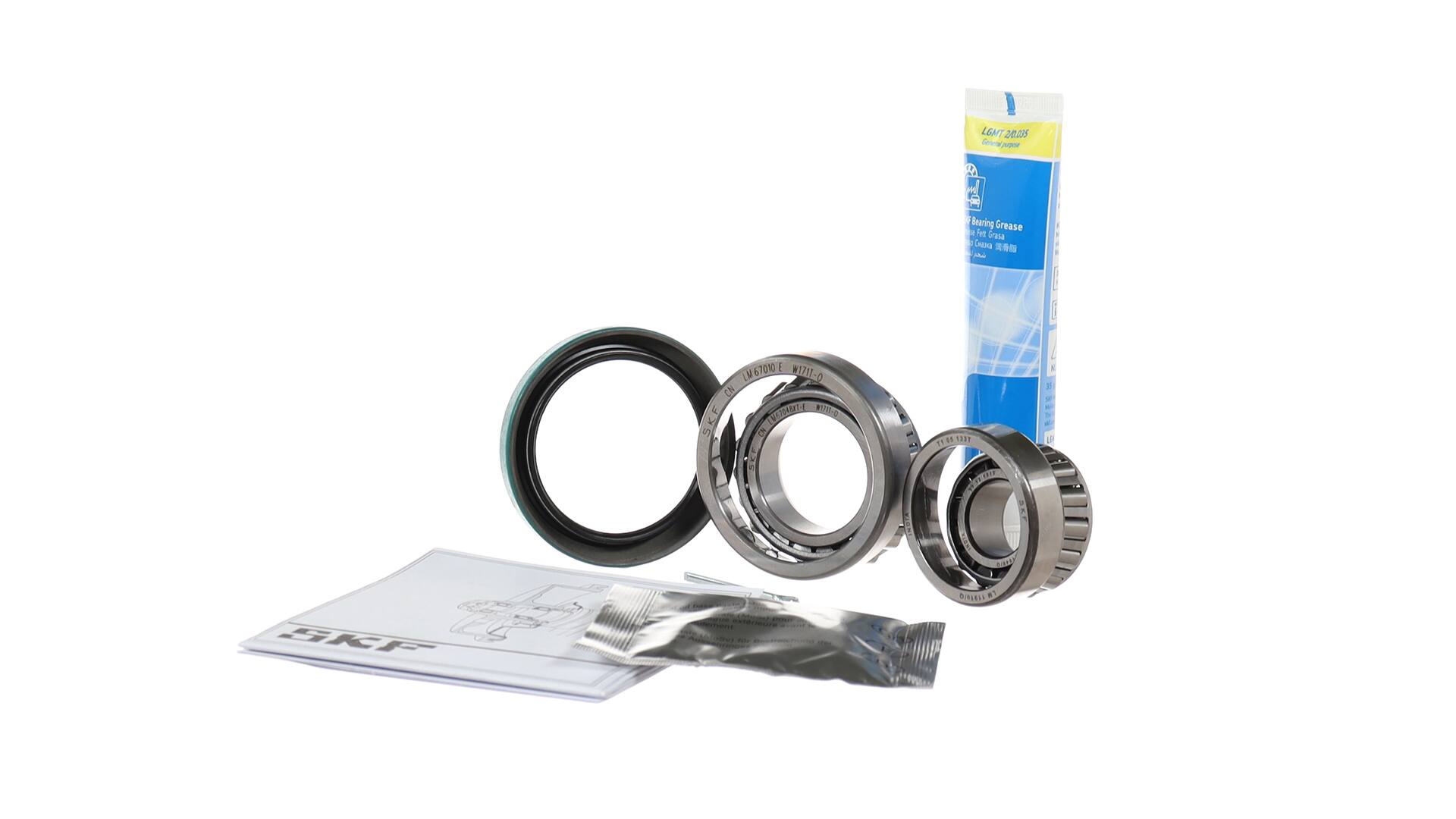 SKF VKBA 9000 CL: Juego de cojinete de rueda Classic con retén para ejes
