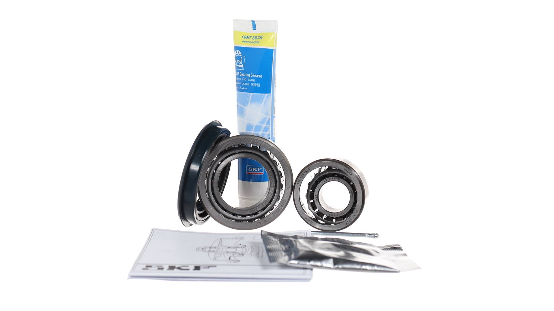 SKF VKBA 9011 CL: Juego de cojinete de rueda Classic con retén para ejes