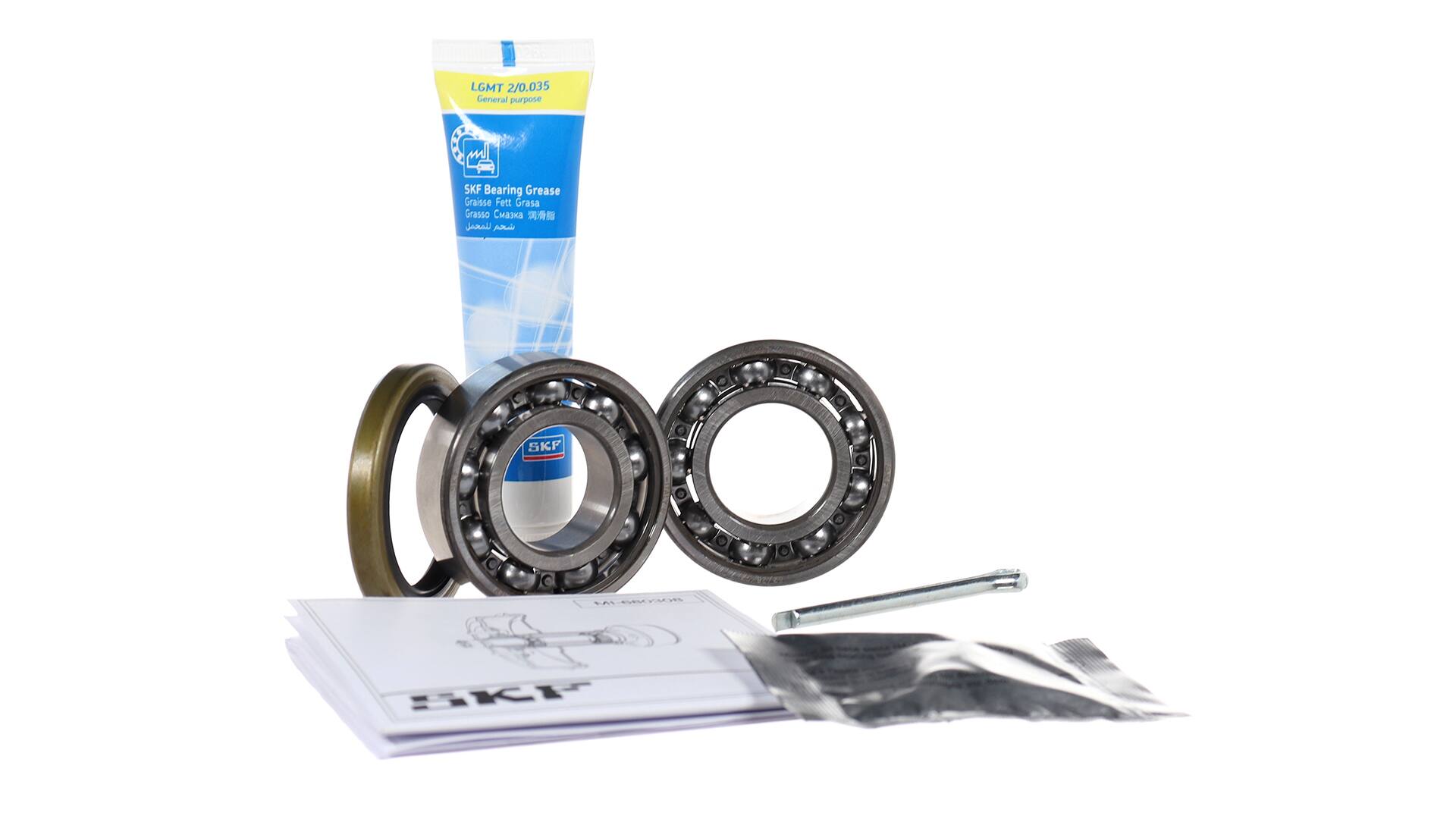 SKF VKBA 9019 CL: Juego de cojinete de rueda Classic con retén para ejes