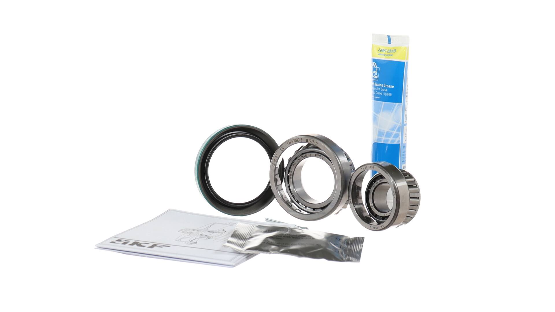 SKF VKBA 9138 CL: Juego de cojinete de rueda Classic con retén para ejes